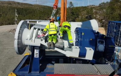 Hitra Statkraft vindturbin